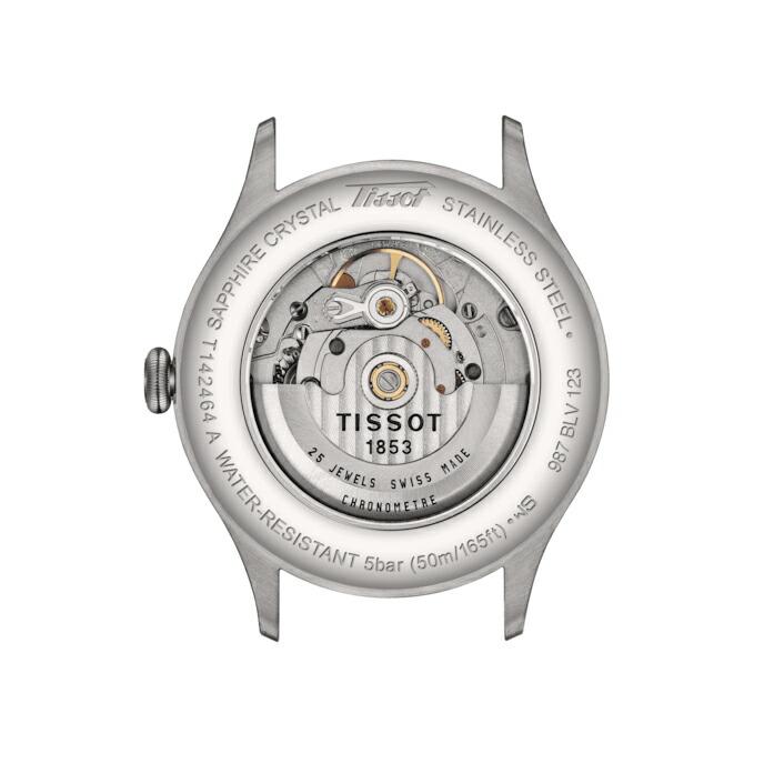 【ご購入特典対象商品】TISSOT ティソ ヘリテージ 1938 COSC クロノメーター 自動巻き 39mm メッシュバンド付き 腕時計 正規品 3年保証 T1424641603200の画像
