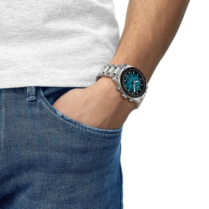 ボーナスストア＋10% 【ご購入特典対象商品】TISSOT ティソ PR516 クォーツ クロノグラフ 40mm 腕時計 正規品 2年保証 T149.417.11.041.01  T1494171104101の画像