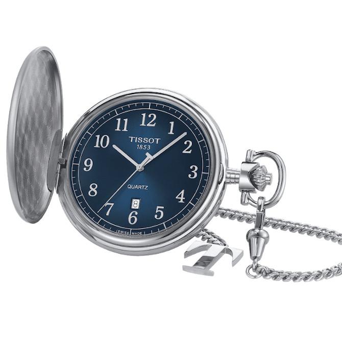 ボーナスストア＋10% TISSOT ティソ サボネット T-ポケット クォーツ 48.5mm 正規品 ポケットウォッチ 懐中時計 T862.410.19.042.00の画像