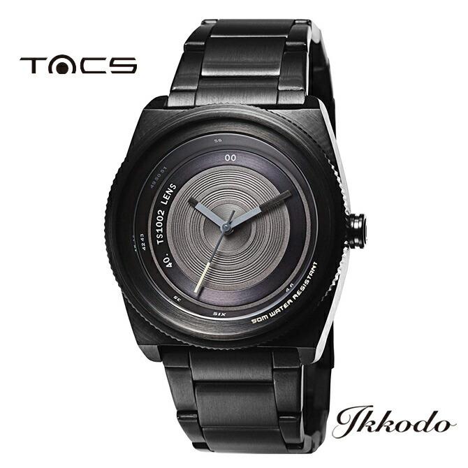 タックス TACS LENS-M クォーツ 42.0mm &ブレス 正規品 2年保証 腕時計 