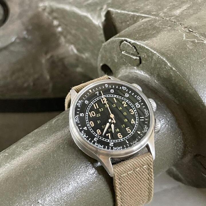 M.R.M.W. モントルロロイ TYPE A-15 Elapsed Time watch タイプA M.R.M.W. モントルロロイ TYPE A-15 Elapsed Time watch タイプA