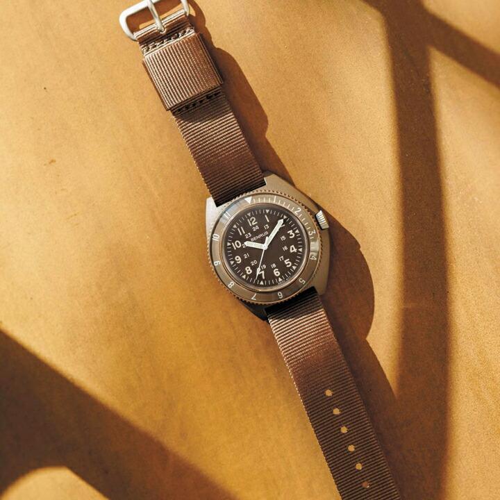 BENRUS ボーナスストア＋10% ベンラス TYPE-III OLIVE クォーツ 