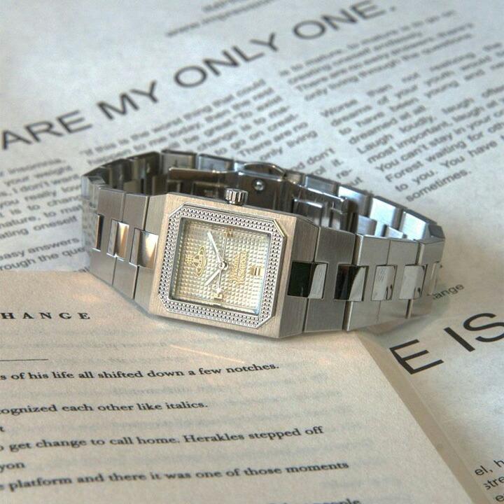 ヴィヴィアンウエストウッド Vivienne Westwood ブランズウィック クォーツ レディース 腕時計 24mm 5気圧防水 正規品 VV333LGYSLの画像