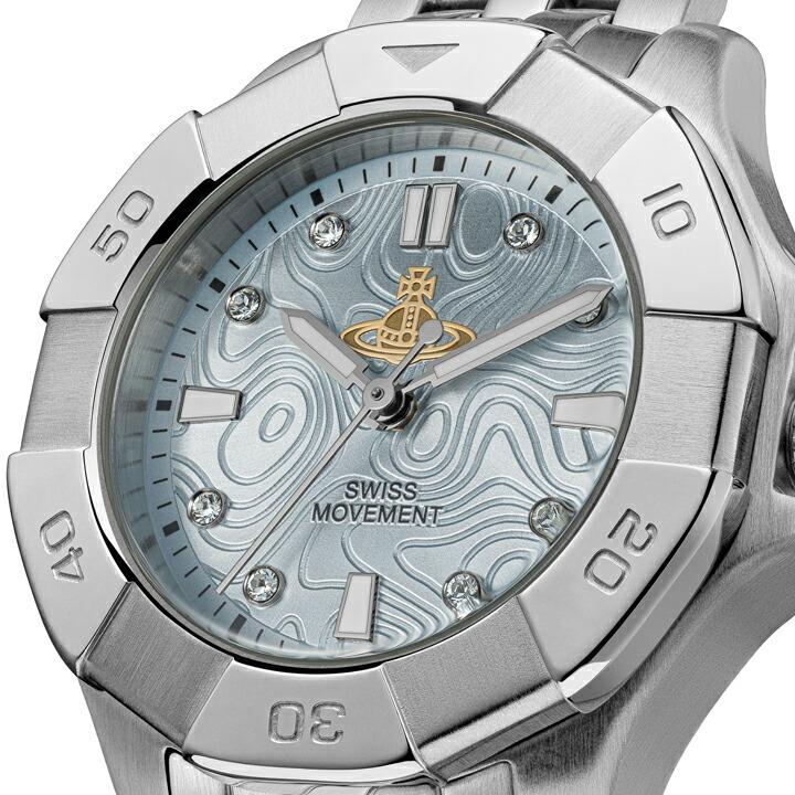 ヴィヴィアンウエストウッド Vivienne Westwood ブロンプトン クォーツ レディース 腕時計 31mm 5気圧防水 正規品 VV341LBLSLの画像