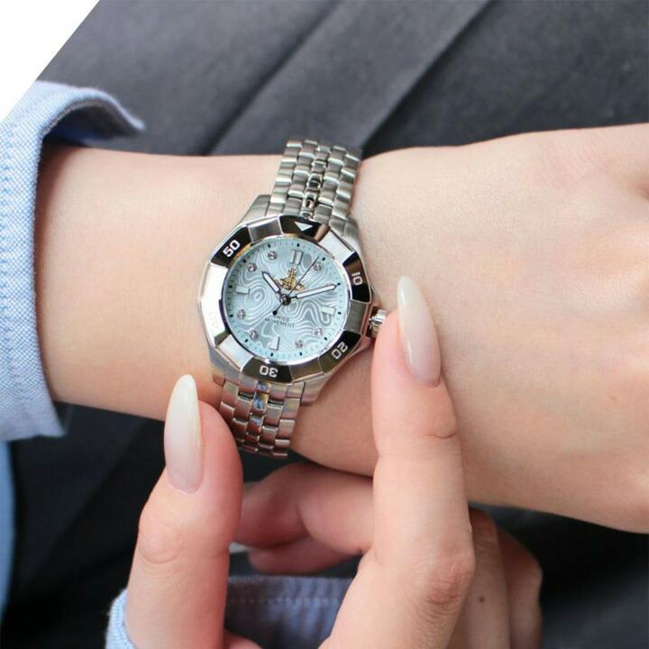 ヴィヴィアンウエストウッド Vivienne Westwood ブロンプトン クォーツ レディース 腕時計 31mm 5気圧防水 正規品 VV341LBLSLの画像