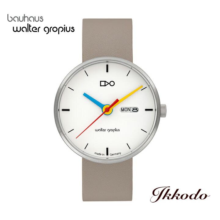 ボーナスストア＋10% バウハウス・ヴァルター・グロピウス フォーラム シンプレックス FORUM SIMPLEX クォーツ 39mm 正規品 WG 007-03
