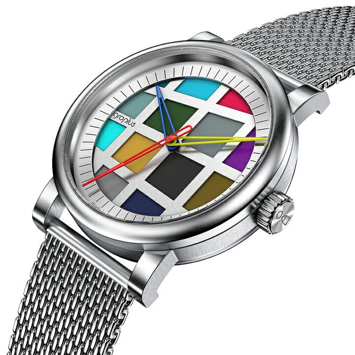 ボーナスストア＋10% バウハウス・ヴァルター・グロピウス アトリウム オートマチック ATRIUM ATRIUM AUTOMATIC 自動巻き 40mm 正規品 WGA 801-02Mの画像