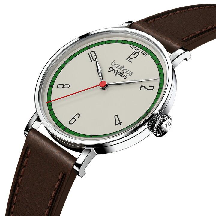 ボーナスストア＋10% バウハウス・ヴァルター・グロピウス NEW BAUHAUS デッサウ1925 クォーツ 38mm ドイツ製 正規品 WGN 004-01  WGN00401の画像