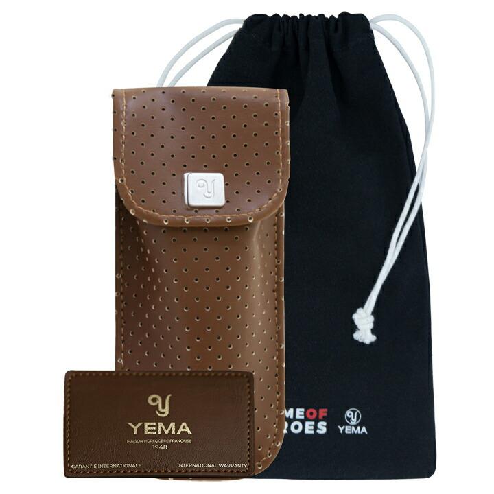 DIGIDISC YEMA自動巻ブラウン 箱保付 希少】DIGIDISC YDGD2020-UM YEMA自動巻ブラウン 箱保付 イエマ YEMA