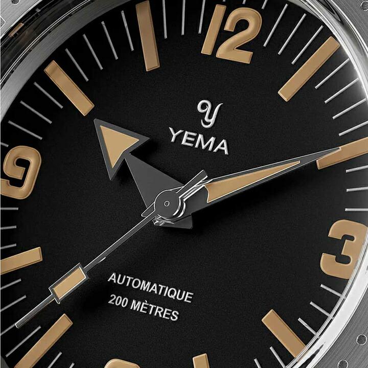 YEMA イエマ ダイバー2025 フランス製 自動巻き 39.5mm 20気圧防水