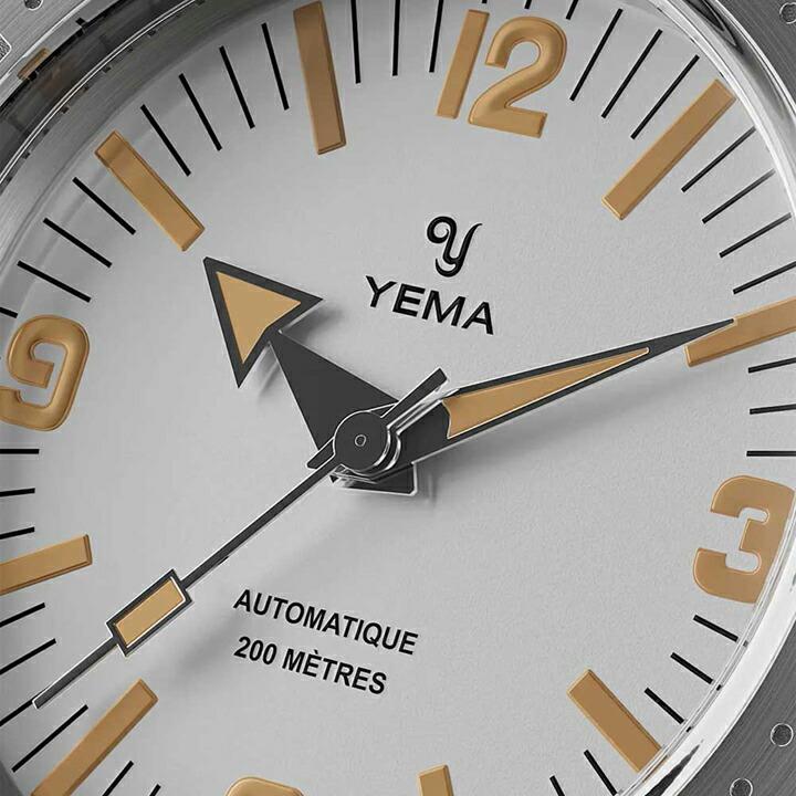 YEMA イエマ ダイバー2025 フランス製 自動巻き 39.5mm 20気圧防水 日本国内正規品 腕時計 2年間メーカー保証 YDIV25-BMS  YDIV25BMSの画像