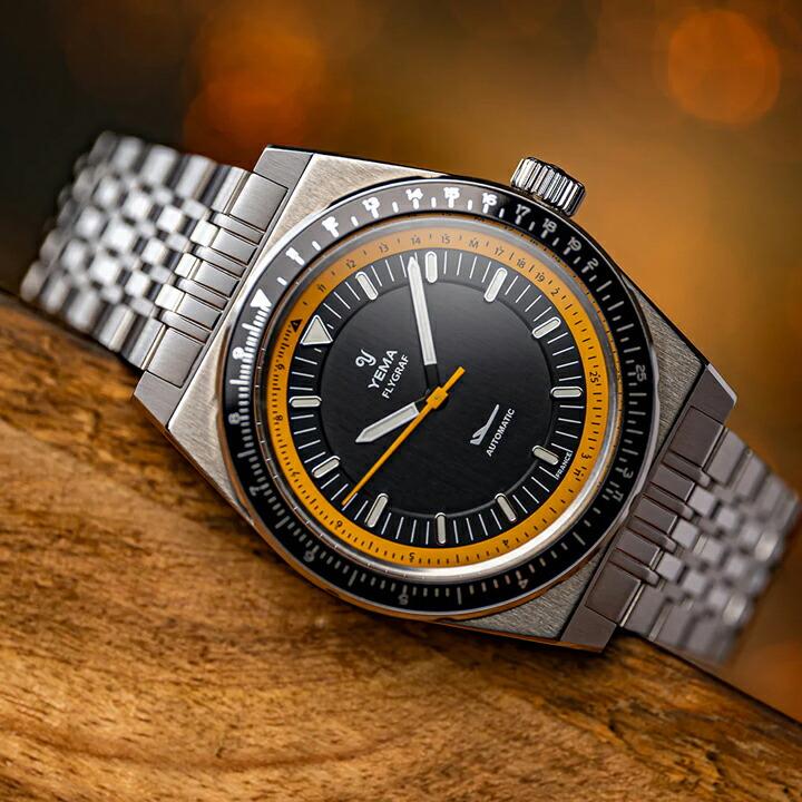 『本日16時までの限定価格』Yema イエマ　時計　500 自動巻き　美品　完動 楽天市場】イエマ YEMA スーパーマン500 SUPERMAN500 自動巻き