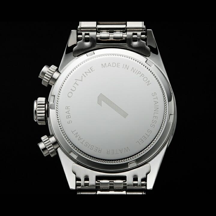 ボーナスストア＋10%  アウトライン 2 レジスタークロノ シリーズ I OUTLINE 2 Register chrono Reverse PANDA クォーツ 37.8mm 正規品 YK20232-2BKの画像