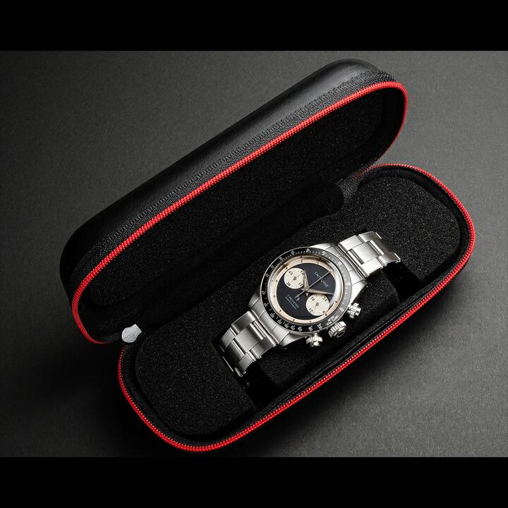 ボーナスストア＋10%  アウトライン 2 レジスタークロノ シリーズ I OUTLINE 2 Register chrono Reverse PANDA クォーツ 37.8mm 正規品 YK20232-2BKの画像