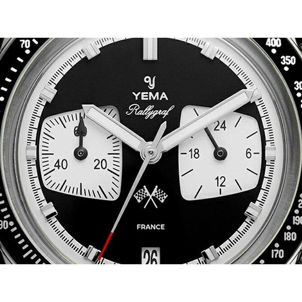 イエマ YEMA ラリーグラフ リバースパンダ クォーツ クロノ イエマ YEMA ラリーグラフ リバースパンダ クォーツ クロノ