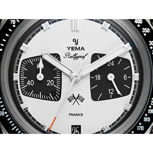 イエマ YEMA ラリーグラフパンダ クォーツ クロノグラフ 日本国内正規