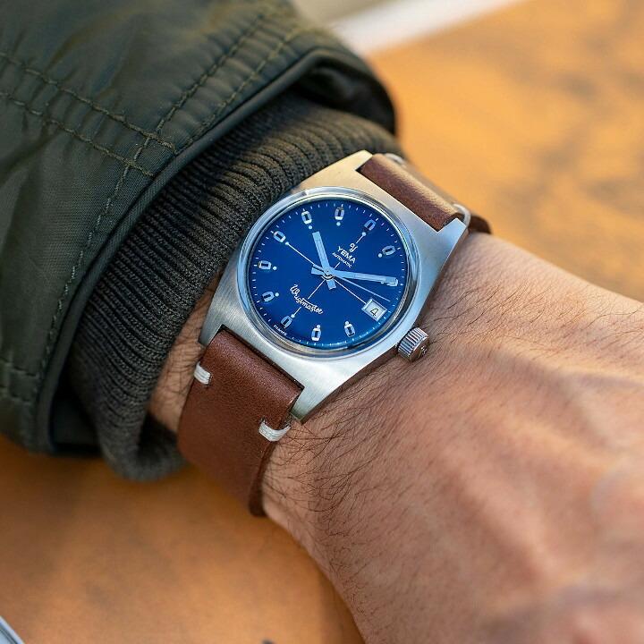 イエマ YEMA WRISTMASTER ADVENTURER BLUE リストマスター 自動巻き