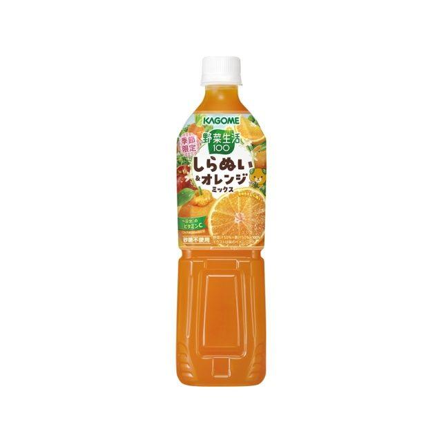 野菜生活100 カゴメ しらぬい＆オレンジ P720ml×15本 : お菓子と食品の
