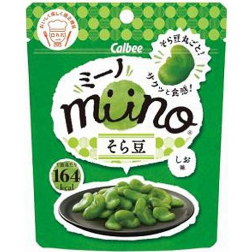 カルビー Miino ミーノ そら豆しお味 28g 12入 T お菓子と食品のいっこもんマルシェ 通販 Yahoo ショッピング