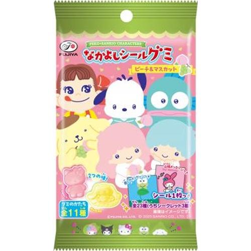 不二家（FUJIYA） ペコサンリオグミ ピーチ＆マスカット 6粒×20袋 : お