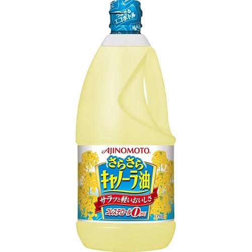 J-オイルミルズ 味の素 さらさらキャノーラ油 1.35kg×12入