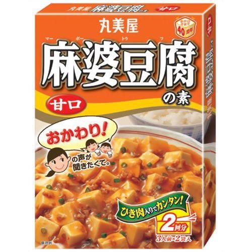 丸美屋 麻婆豆腐の素 甘口 10入｜ikkomon-marche