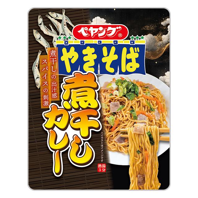 ペヤング まるか食品 煮干しカレーやきそば 18個 : お菓子と食品の