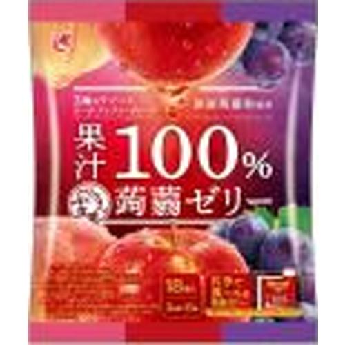 エースベーカリー 果汁100%蒟蒻ゼリー 18個×16袋 : お菓子と食品の
