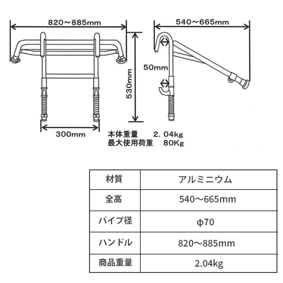 【強化フック型】ハシゴ用アタッチメント 雨どいリリーフ スチール 梯子機能拡張 アルミ製 軽量 屋根 高所作業 家庭用 簡単取り付け 墜落防止 日本製 ミツル｜ikkyuu｜07