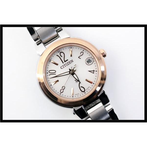 シチズンXC クロスシーエコドライブ　レディ美品 XC シチズン クロスシー CITIZEN xC エコドライブ 電波時計