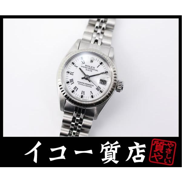 ロレックス　オイスターパーペチュアル　デイト　レディース　6917　78年頃製　オートマ　【中古】 | 