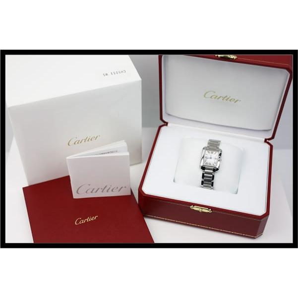 カルティエ　タンク　アングレーズSM　レディース　W5310022　クオーツ　【未使用】【中古】 |  | 01