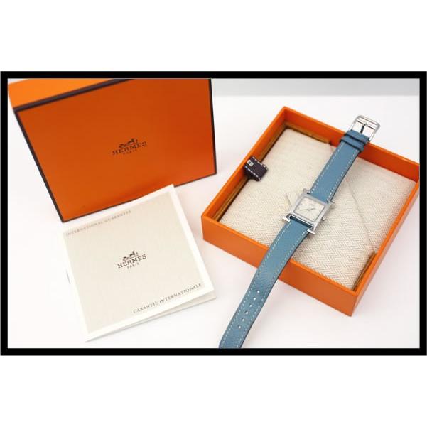 エルメス　Hウォッチ　レディース　HH1.210　クオーツ　SS×ブルージーンレザーバンド　【中古】 |  | 01