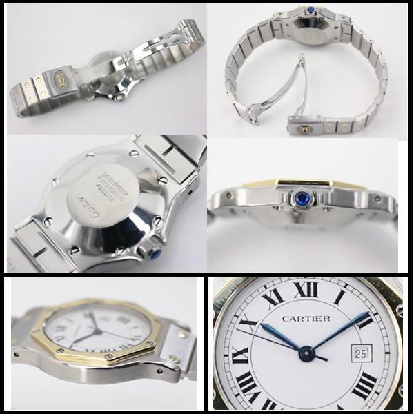 カルティエ　サントス　オクタゴンMM　ボーイズ　187902　オートマ　【中古】 |  | 02