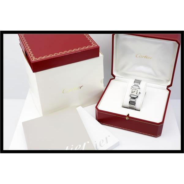 カルティエ　タンクフランセーズ　SM　レディース　W51008Q3　クオーツ　【中古】 |  | 01