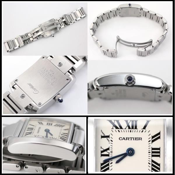 カルティエ　タンクフランセーズ　SM　レディース　W51008Q3　クオーツ　【中古】 |  | 03