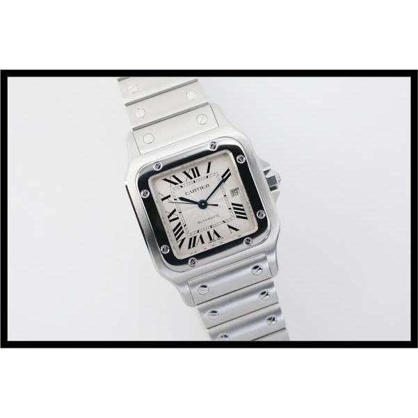 カルティエ　サントスガルベLM　メンズ　W20055D6　オートマ　【中古】 |  | 03