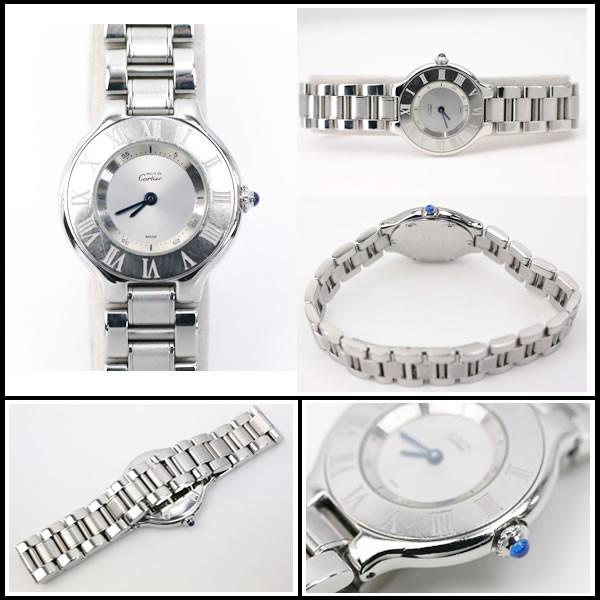 カルティエ　マスト21　ヴァンティアンSM　レディース　W10109T2　クオーツ　【中古】 |  | 02