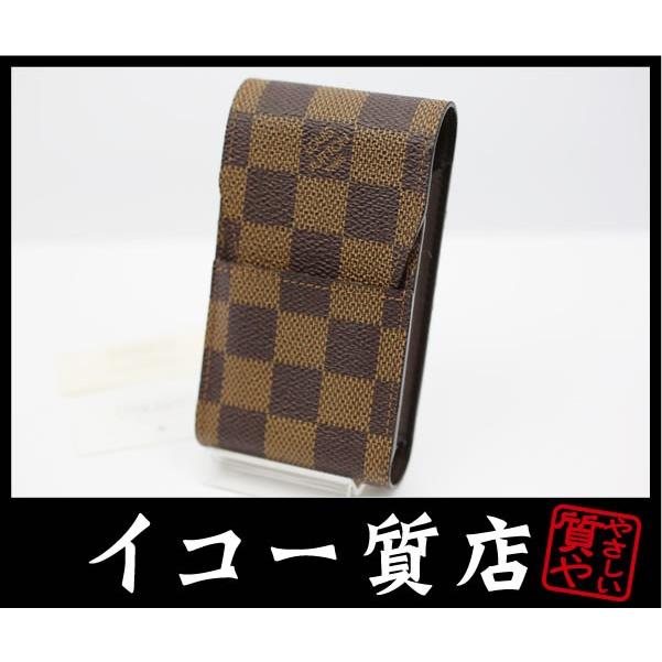 お待たせ! 【中古美品!【ランクA】】 【中古】 N63024 エテュイ・シガレット エベヌ ダミエ ルイヴィトン - 財布、帽子、ファッション小物 お待たせ! 【中古美品!【ランクA】】 【中古】 N63024 エテュイ・シガレット エベヌ ダミエ ルイヴィトン - 財布、帽子、ファッション小物