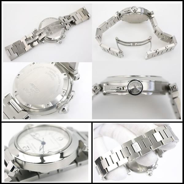 カルティエ　パシャC　W31074M7　ボーイズ　ホワイトダイヤル　オートマ　【中古】 |  | 02