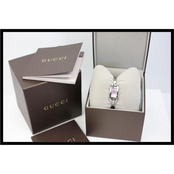 イコー質店　グッチ　バンブー　レディースウォッチ　YA068586　ピンクシェル　クオーツ　RY1805 | GUCCI | 01