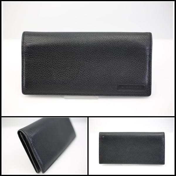 イコー質店　バーバリー　二つ折り長財布　カーフレザー　ブラック　RY1814 | BURBERRY | 02