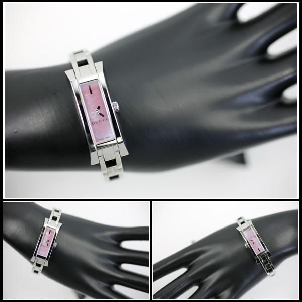 イコー質店　グッチ　Gリンク　レディースウォッチ　YA110520　ピンクシェル　クオーツ　RY2118 | GUCCI | 04