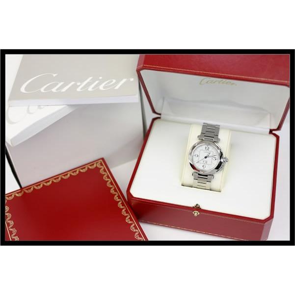 カルティエ　パシャC　ビッグデイト　W31055M7　ミドルサイズ　オートマ　【中古】 |  | 01