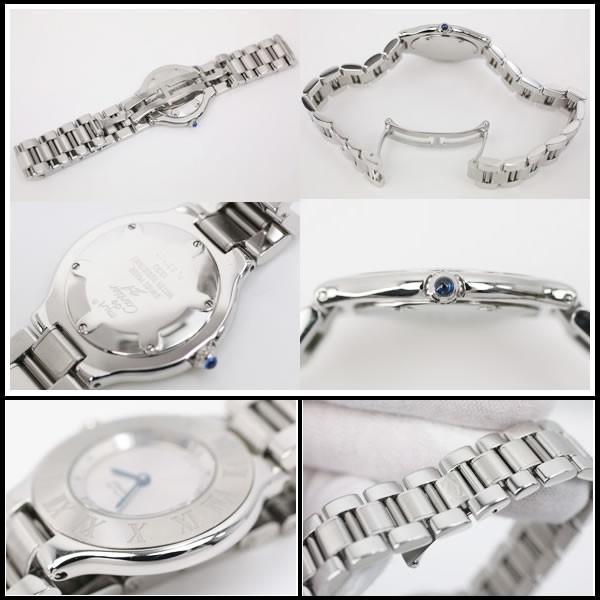 カルティエ　マスト21　LM　ミドルサイズ　電池交換済み　美品　【中古】 |  | 02