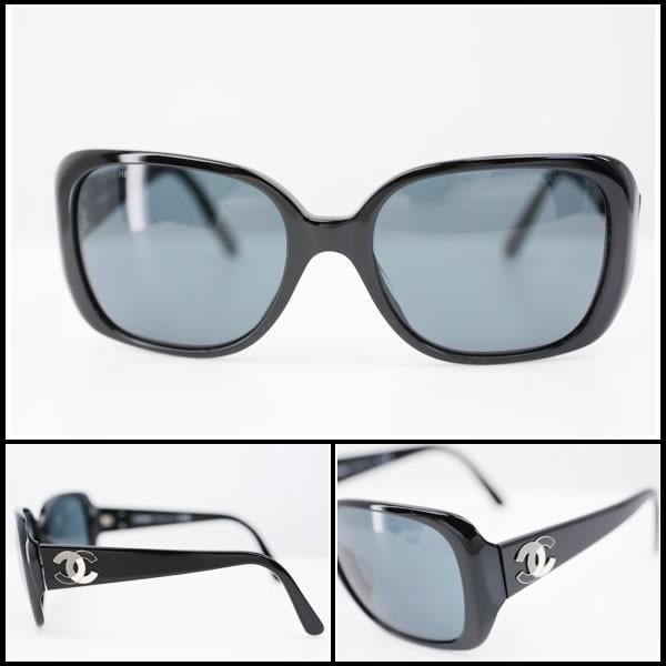 CHANEL サングラス　5101 Chanel Black Frame Square Frame CC Sunglasses-5101 | Yoogi's Closet