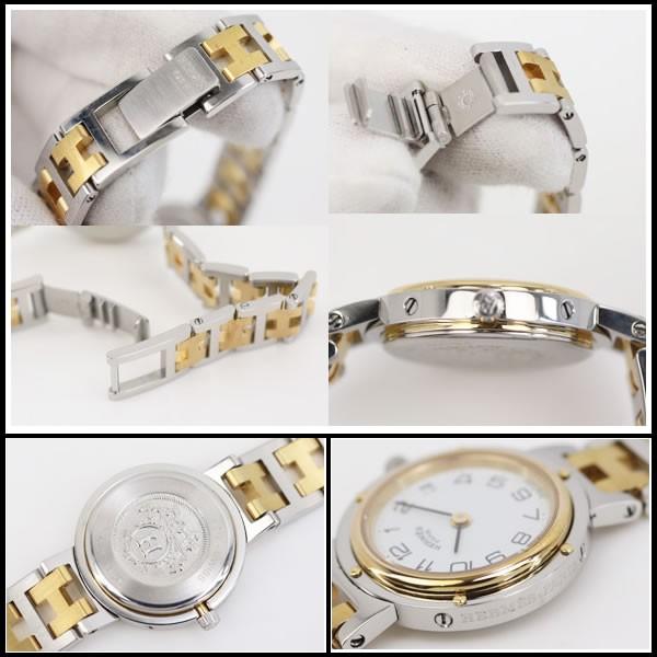 エルメス　クリッパー　レディース　クオーツ　コンビモデル　ホワイト |  | 03