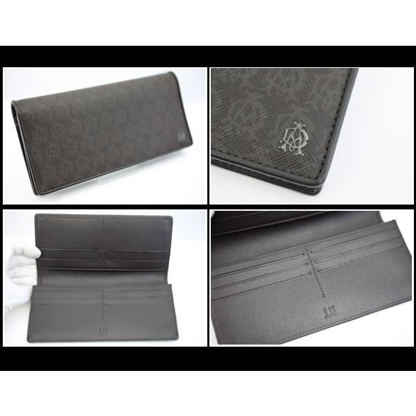 イコー質店　ダンヒル　ウィンザー　二つ折り長財布　L2N710B　PVC×レザー　ブラウン　美品　RY2715 | dunhill | 03