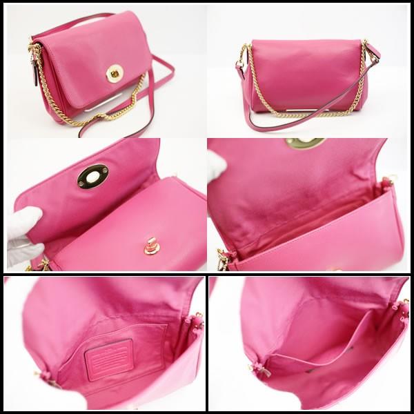 COACH（コーチ） イコー質店 ミニルビーチェーンワンショルダークロス 