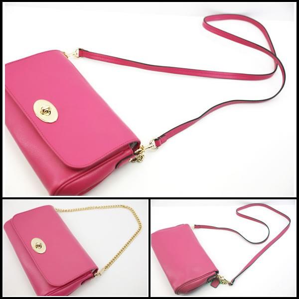 COACH（コーチ） イコー質店 ミニルビーチェーンワンショルダークロス 